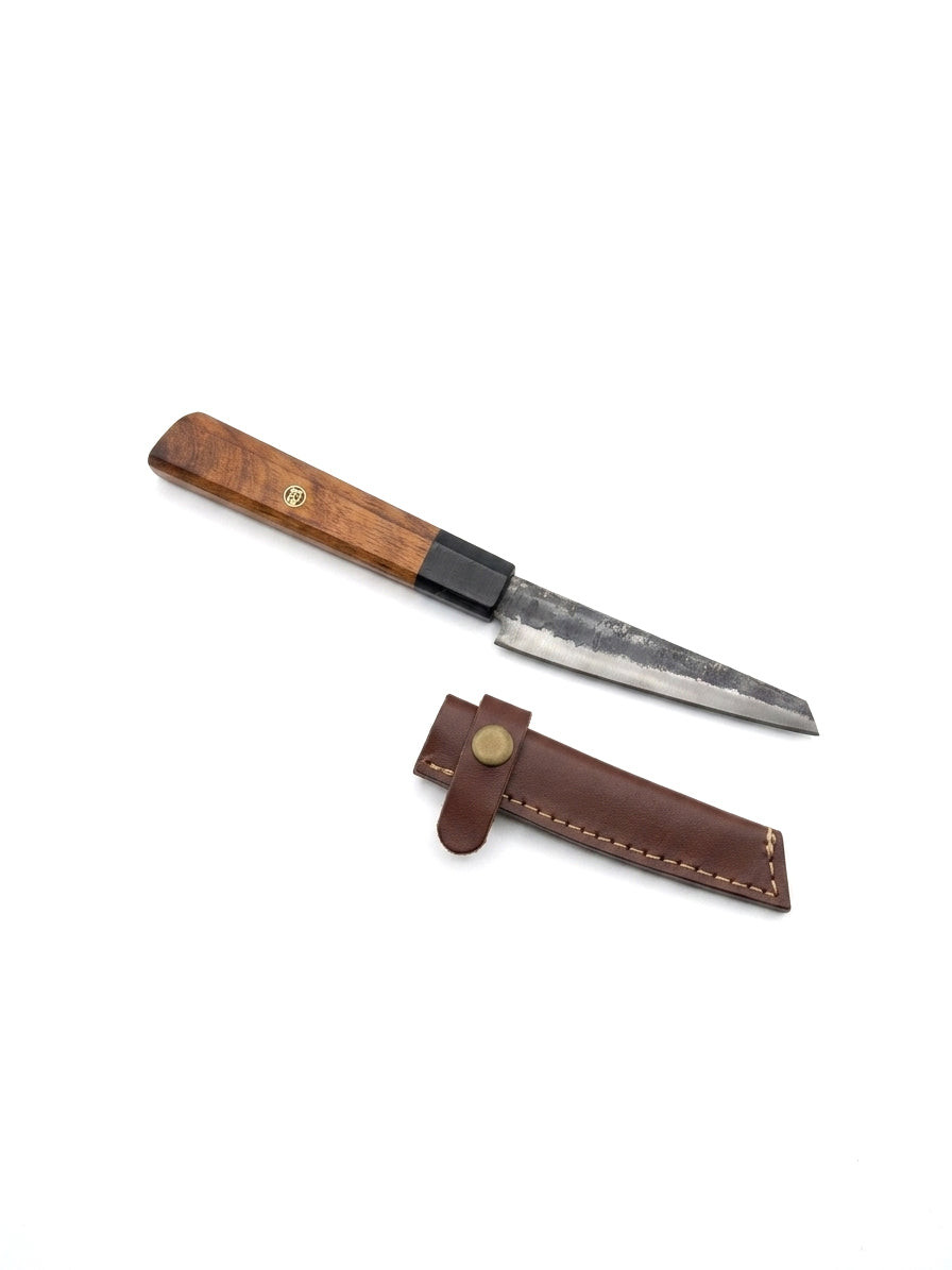 Mini Kiritsuke handgeschmiedet | Kleines Küchenmesser 12,5 cm